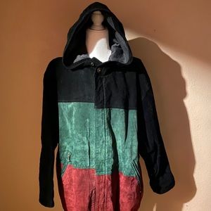 Genuine Leather Outbrook Coat